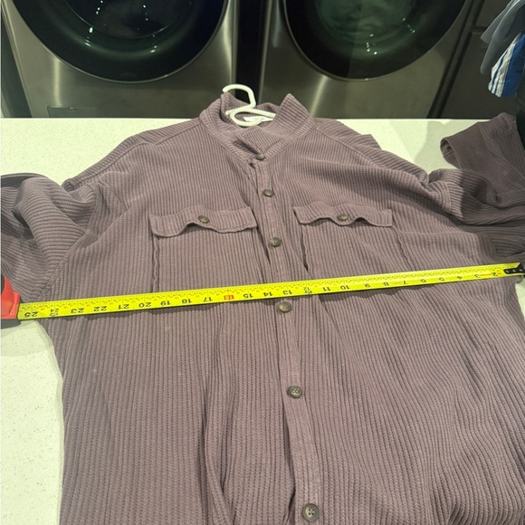 TALULAH Lavender Button Down Shirt - Picture 2 of 3